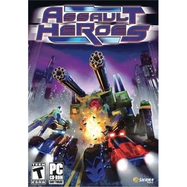 CERTIFIED REFURB, ASSAULT HEROES , PC CD-ROM