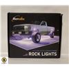 Image 1 : NEW 4 LED ROCK LIGHTS 4 PODS APP CONTROL