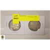 Image 1 : 1917 NEWFOUNDLAND 25 & 50 CENTS STERLING