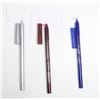 Image 2 : 3 NEW EYE LINE/LIP COSMETIC PENCILS SILVER,