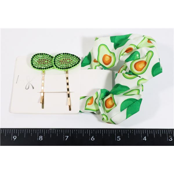 NEW AVOCADO HAIR SET