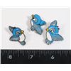 Image 1 : NEW SNOW WHITE THEM 3 PC BIRD FRIENDS LAPEL PIN