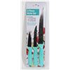Image 1 : NEW 3PC KNIFE SET (STAINLESS STEEL)