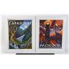 Image 1 : TWO MATCHING STYLE FRAMED LORD OF THE RINGS THEMED