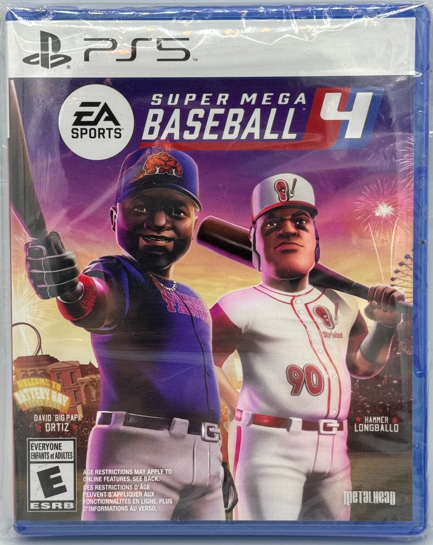 Mega Ps5 NEW PS5 GAME, SUPER MEGA BASEBALL 4, EA SPORTS