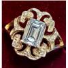 Image 1 : BZ2020-42C 10K 2.8G LAB DIAMOND 1CT+ 0.08CT RING