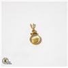 Image 1 : 10K YELLOW GOLD PENDANT WITH ENCASED GOLD NUGGET
