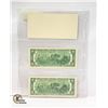 Image 2 : 2003 2 24K GOLD PLATED USA $2 UNC. NOTES