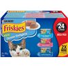 Image 1 : NEW CASE OF 24 PURINA FRISKIES PATE OCEAN DELIGHTS