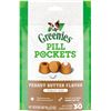 Image 1 : 6 NEW BAGS OF GREENIES PEANUT BUTTER FLAVOUR PILL