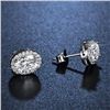 Image 3 : 2 CT GRA CERTIFIED MOISSANITE 925 SILVER EARRINGS