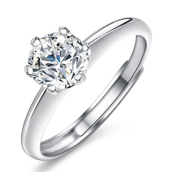 2 CT GRA CERTIFIED MOISSANITE 925 SILVER