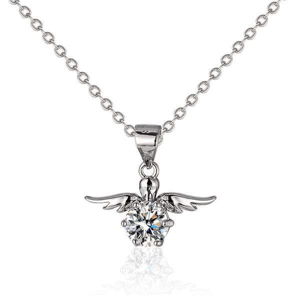 1 CT GRA CERTIFIED MOISSANITE 925 SILVER NECKLACE