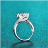 Image 2 : 5 CT GRA CERTIFIED BRILLIANT CUT MOISSANITE 925S