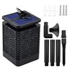 Image 2 : SOLAR FLAME LAMP WITH LIGHT SENSOR AUTO ON/OFF
