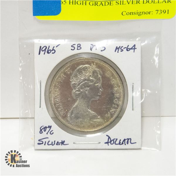 1965 SILVER DOLLAR