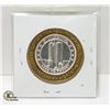 Image 2 : .999  FINE SILVER LTD EDITION GAMING TOKEN-37