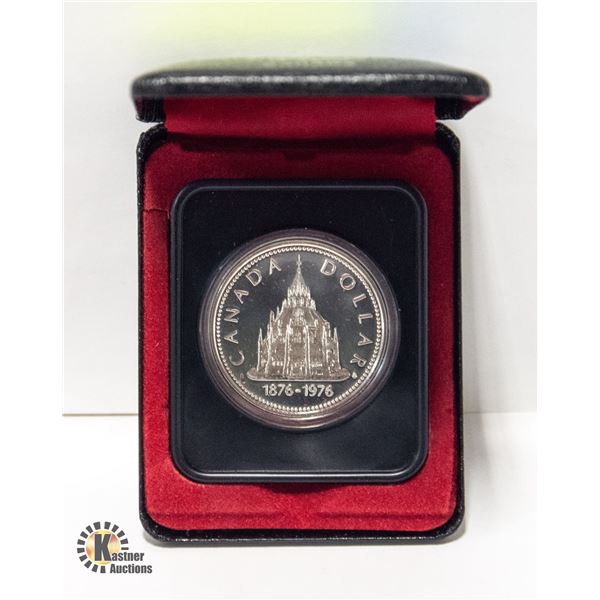 1976 LIBRARY OF PARLIAMENT SILVER DILLAR