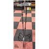 Image 1 : VINTAGE METAL PILLAR CANDLE FLOOR STAND (2)