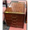 Image 1 : SOLID WOOD WITH BRASS INLAY SIDE TABLE