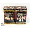 Image 1 : 2LBS OF CHOCOLATE MACAROONS IN GIFT TINS