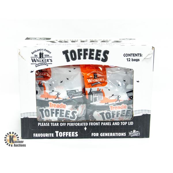 SIX BAGS OF WALKERS, ENGLISH TOFFEE