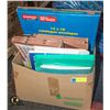 Image 1 : OFFICE SUPPLIES BOX LOT ASSORTED