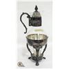 Image 1 : ANTIQUE SILVER PLATED CARAFFE