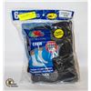 Image 1 : BLACK CREW SOCKS 12-16 SIZE 6-PACK FRUIT OF