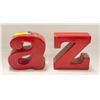 Image 1 : A TO Z BOOK ENDS DECOR