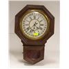 Image 1 : ANTIQUE SCHOOL HOUSE CLOCK AS IS