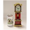 Image 1 : 1950S MINIATURE GRANDFATHER CLOCK