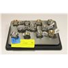 Image 1 : RING DISPLAY STAND W/11 RINGS VARIOUS METALS