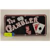 Image 1 : GAMBLERS LICENCE PLATE