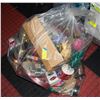 Image 1 : LARGE LOT GIFT WRAP RIBBON ETC