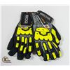 Image 1 : 2 BDG LEVEL 5 CUT RESISTANT GLOVES LARGE