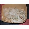 Image 1 : 14 VINTAGE MILK/CREAM BOTTLES