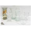 Image 1 : 7 VASES - CRYSTAL/VINTAGE & MORE