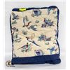 Image 1 : VINTAGE BIRD PATCHWORK QUILT TURNS INTO