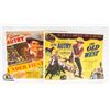 Image 1 : TWO VINTAGE GENE AUTRY MOVIE POSTERS 23" X 18"