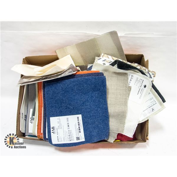 NEW FLAT OF CHIVASSO AND JAB FABRIC SAMPLES