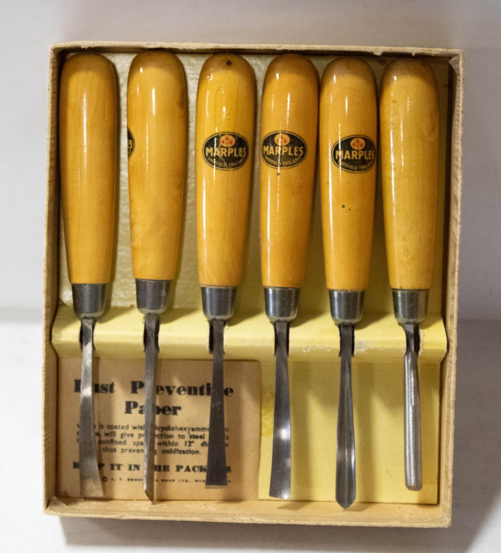 MARPLES WOOD CARVING TOOL SET