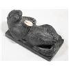 Image 1 : A WOLF ORIGINAL SOAPSTONE OTTER CARVING