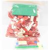 Image 1 : LEGO BRICKS, RED WINDOWS SMALL, LARGE W/ SHUTTERS