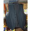 Image 1 : MENS SUIT VEST + PANTS BOTH MENS SIZE MEDIUM