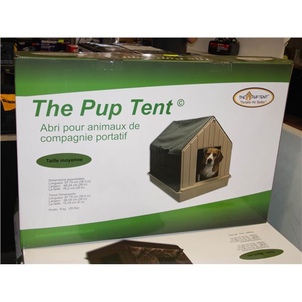 NEW IN BOX PUP TENT PORTABLE DOG HOUSE