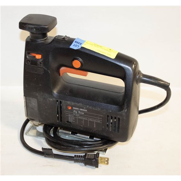 B & D JIG SAW MOD 7572 TESTED WORKS