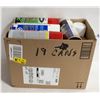 Image 1 : BOX OF 19 CANS ASSORTED SPRAY PAINT