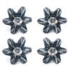 Image 2 : .380 Caliber Expanded Bullet Tux Studs / Sterling Silver