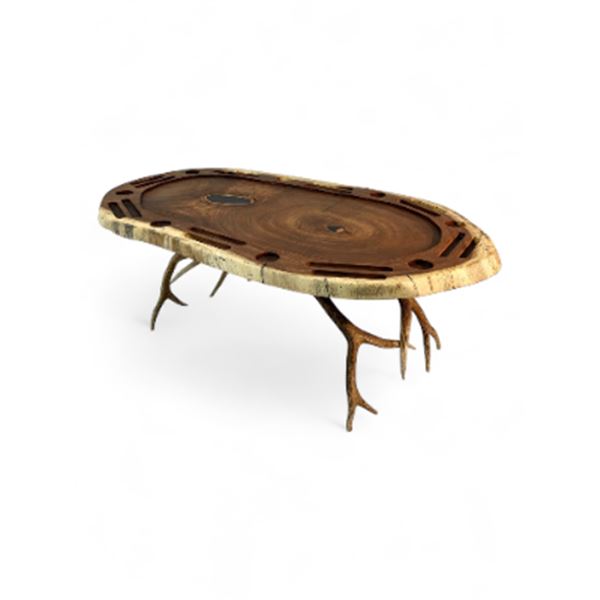 Elk Antler Poker Table